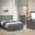 Verona Youth Bedroom Set In Charcoal