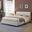 Vertham Eastern King Bed In White