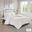 Viola Cotton Chenille Tufted 3 Piece Queen Comforter Set In Off White