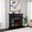 Wansford Contemporary Electric Fireplace In Black