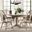 Weatherford Milford Dining Room Set With Baylis Chairs (Cornsilk)