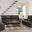 Wembley Steel Lay Flat Reclining Living Room Set
