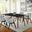 Westmont and Renzo Gray and Black 5-Piece Dining Set