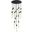 Weston 16 Lights Pendant In Black 2067G36BK