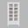 Westport Tall Accent Storage Cabinet with Glass Doors and Adjustable Shelves In White