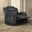 Willow Glider Recliner In Gray
