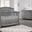 Willowbrook Convertible Kids Bedroom Set In Graphite Gray