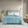 Winfield 300 Thread Count Cotton Shell Luxury Down Alternative Twin/Twin XL Comforter In Teal