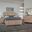 Woodbridge Arch Bedroom Set In Clear Maple