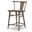 XXX's And OOO's Counter Height Splat Back Chair Set of 2 In Cocoa