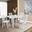 Yamhill 5 Piece Dining Table Set In White