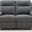 Yarrow Lane Reclining Loveseat In Charcoal
