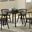 Yate Round Dining Room Set In Black