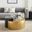 Ying Yang Occasional Table Set In Black and Gold