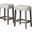 Yosef 24 Inch Wood Counter Stool Set of 2 In Oak