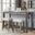 Yosef 3 Piece Rectangular Wood Bar Set In Oak
