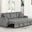 Yves Sectional In Dark Gray