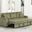 Yves Sectional In Green