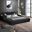 Zoya Multifunction Queen Bed with USB and Remote Controlled Massage In Black