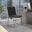Zylar Series Office Guest Chair In Charcoal Leather