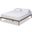 Iseline Modern and Contemporary Antique Oak Finished Wood Queen Size Platform Bed Frame