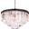 Sydney 32" Matte Black 17 Light Chandelier With Clear Royal Cut Crystal Trim