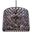 Madison 35.5" Matte Black 12 Light Chandelier With Silver Shade Royal Cut Crystal Trim