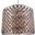 Madison 35.5" Polished nickel 12 Light Chandelier With Golden Teak Royal Cut Crystal Trim