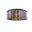 Sydney 43.5" Matte Black 10 Light Flush Mount With Silver Shade Royal Cut Crystal Trim
