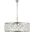 Madison 32" Polished Nickel 8 Light Chandelier Royal Cut Crystal Trim