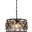 Madison 16" Matte Black 4 Light Pendant With Silver Shade Royal Cut Crystal Trim