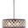 Madison 32" Matte Black 8 Light Chandelier With Clear Royal Cut Crystal Trim