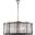 Sydney 43.5" Polished nickel 10 Light Chandelier With Silver Royal Cut Crystal Trim