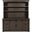 Madison County Hutch Server In Brown