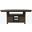 Madison County Adjustable Height 72 Inch Dining Table In Brown