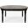 Madison County Round To Oval 66 Inch Dining Table In Vintage Black