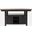 Madison County Adjustable Height 72 Inch Dining Table In Vintage Black
