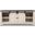 Madison County 60 Inch Barn Door Console In Vintage White
