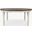 Madison County Round To Oval 66 Inch Dining Table In Vintage White