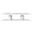 180 Inch Marble Double Pedestal Base Dining Table In White