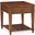 Sunset Valley Rich Mahogany Rectangular Drawer End Table
