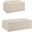 2 Piece Outdoor Furniture Cover Set In Tan