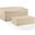 2 Piece Outdoor Furniture Cover Set In Tan
