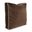 20 Inch Gusseted Pillow Bella In Chocolate - Down Insert
