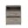 20 Inch Wood Two Drawer Nightstand