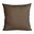 20 x 20 Pillow Sterling In Chocolate - Poly Insert