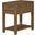 Chairsides Oak 1-Drawer Chairside Table