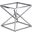 22 Inch Modern Clear Tempered Glass Side Table In Silver