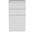 23 Inch Two Drawer Standard Chest In White