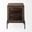 24 Inch Solid Wood Square End Table In Brown